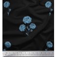 thumbnail image 1 of Soimoi Poly Georgette Fabric Wild Flower Decor Fabric Printed Yard 42 Inch Wide, 1 of 3