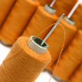 thumbnail image 4 of IBA Indianbeautifulart Orange Over Locking Spun 20 Pcs Quilting Sewing Wholesale Polyester Spool Thread, 4 of 4