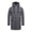 Grey, variant on zfhfof Men's Winter Puffer Jacket Thickened Hooded Zip Up Long Coat Waterproof Warm Quilted Padded Jackets with Pockets