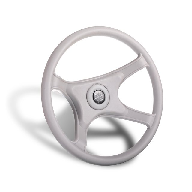 Maoww Boat Steering Wheel Universal Seaboat Removable Console Helm Non-Slip Grip Yacht Replacement Part Automobile Accessories