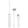 thumbnail image 2 of Mini Egg Beater, Electric Milk Frother, Easy To  Egg Beater, Practical Durable For Kitchen Baking White, 2 of 8