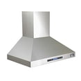 thumbnail image 5 of Kucht KRH3010A Wall Mount Hood, 30 inch, Stainless Steel, 5 of 5