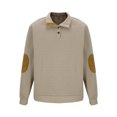 thumbnail image 4 of Birdeem Chandail à Col Montant Manches Longues Style Bouton pour Hommes, 4 of 7