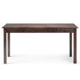 thumbnail image 3 of Allora Contemporary Computer Desk in Distressed Charcoal Brown, 3 of 11