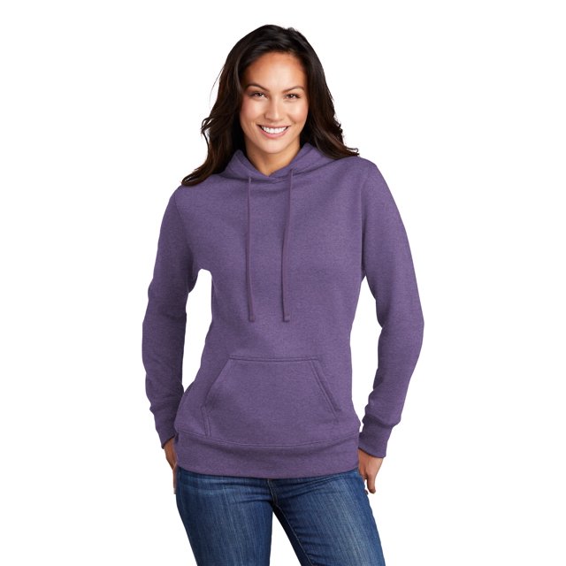 Port & Company Sweat à Capuche en Polaire pour Femmes LPC78H
