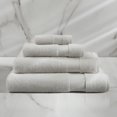 thumbnail image 1 of Caricia Home 100% Turkish Cotton 4-Piece Towel Set, 1 of 3