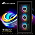 thumbnail image 2 of STGAubron Gaming PC Computer Desktop, AMD Ryzen 5 5500 up to 4.2G, Radeon RX 580 8G, 16G DDR4, 1T SSD, WiFi 6, BT 5.2, RGB Fan x4, Windows 11 Home, 2 of 5