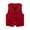 Red_001, variant on XASZHN Boys Girls Western Cowboy Cow Girl Outfits Open Front Fringe Vest Party Dress up Tassel Fringe Waist Coat Tops Pink_001 5-6 Years