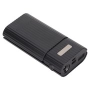 DIY Portable Charger, 21700 Battery Charging Box Portable 2 Input Universal 5V Output Reliable  For Mobile Phone Black,White