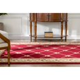 thumbnail image 4 of Well Woven Tapis de Zone Formel Intemporel Fleur de Lis Rouge 9 Pieds2 Pouces X 12 Pieds6 Pouces, 4 of 5
