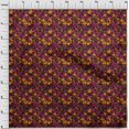 thumbnail image 4 of oneOone Cotton Poplin Twill Brown Fabric Abstracts Craft Projects Decor Fabric Printed By The Yard 56 Inch Wide, 4 of 5
