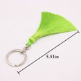 thumbnail image 2 of Tassel Keychain Simple Fashion Bohemian Tassel Handbag Charm Hanging Car Charm, 2 of 10