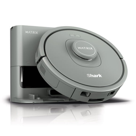 Shark Matrix Self-Emptying Robot Vacuum, Carpets & Hard Floors, Precision Home Mapping, Perfect for Pet Hair, Wi-Fi, RV2300SCA