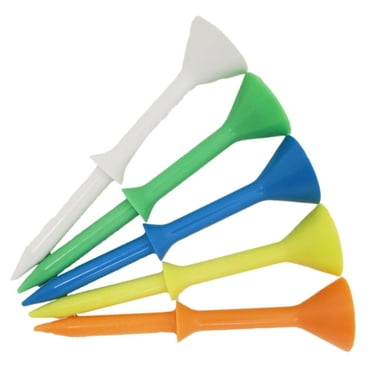 3 1/4" Hep Tee Cup (Step Down) Multi-Color Golf Tees, pack of 5 by Hep Tee
