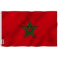 thumbnail image 1 of Anley Fly Breeze Drapeau Marocain 3 X 5 Pi - Drapeaux Nationaux Marocains en Polyester, 1 of 6