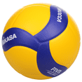 thumbnail image 2 of Mikasa V330W FIVB OFFICIAL Volleyball Size 5 Blue Yellow, 2 of 4