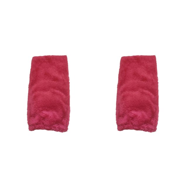 kurtrusly Plush Over Knee Socks Stay Warm In Style Cold Weather Gift Idea Winter Plush Over Knee Socks Fit red 2Set