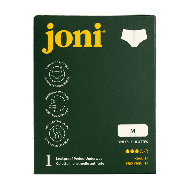 joni Leakproof Period Underwear Briefs - M