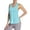 Blue, variant on WRKEKC Racerback Tank Tops for Women Quick Dry Sports Camisole Sleeveless Top Round Neck Camisole for Workouts