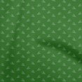 thumbnail image 1 of oneOone Viscose Chiffon Green Fabric Shoes Craft Projects Decor Fabric Printed By The Yard 42 Inch Wide, 1 of 5