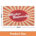 thumbnail image 3 of Cute Boho Bathroom Rugs - Non-Slip, Semi Circle Bath Mat, Perfect for Bohemian Bedroom Decor, Washable Indoor Floor Door Mat, Sun Retro Design, Adds Chic Style to Your Home, 20x32 inch, 3 of 5