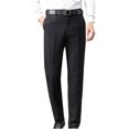 thumbnail image 2 of Meichang Pantalon Habillé pour Homme Pantalon Chino à Rayures Classiques Sans Repassage Pantalon Décontracté Haut de Gamme Taille Extensible Pantalon de Complet Coupe Ajustée Pantalon à devant Plat, 2 of 8