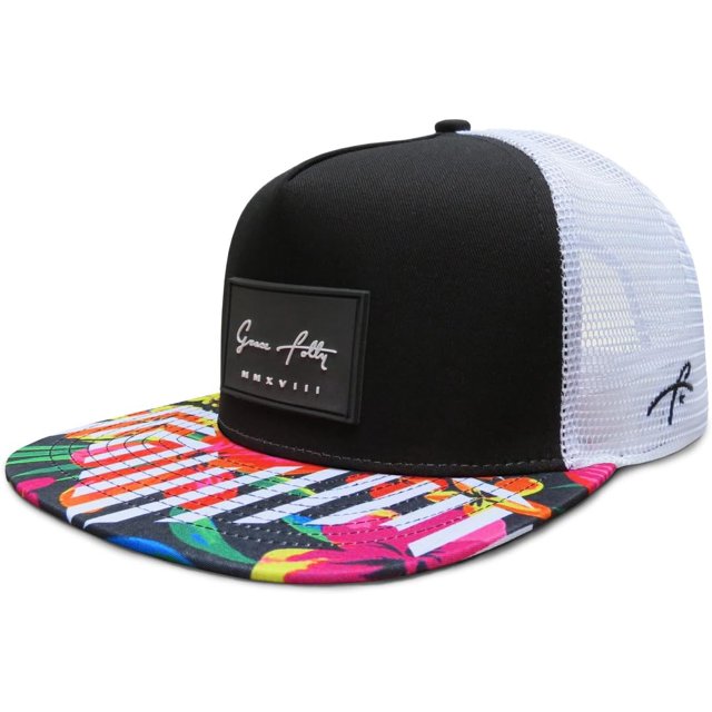 Grace Folly Trucker Hat for Men & Women. Snapback Mesh Caps