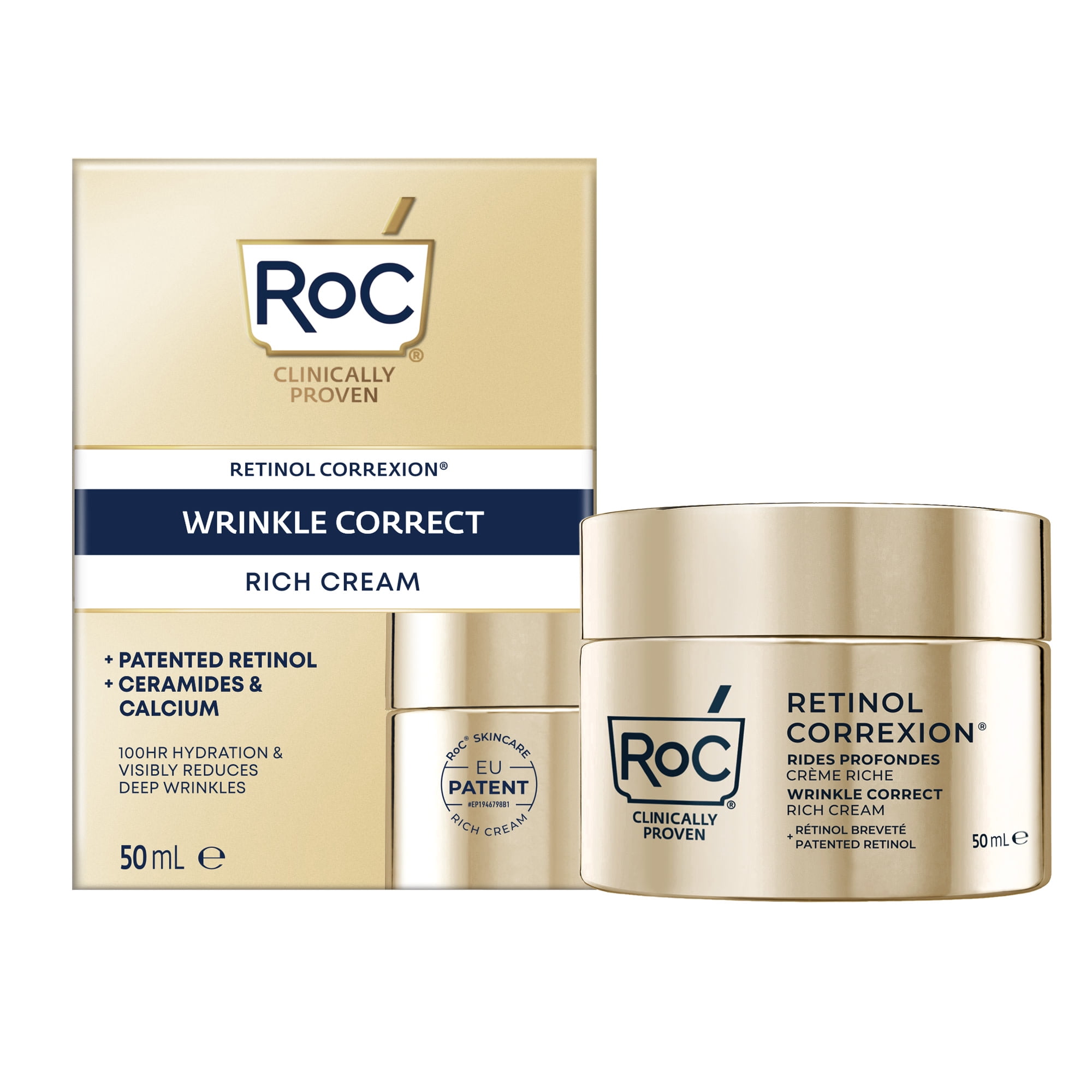 RoC Soins de la Peau - Retinol Correxion® Crème Riche Anti-Rides Profondes