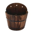 thumbnail image 1 of S SERENABLE Barrel Planter Garden Flower Pot Container Outdoor Indoor Flower Pot S S, 1 of 9