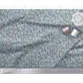 thumbnail image 2 of Soimoi Japan Crepe Satin Fabric Floral Shirting Decor Fabric Printed Yard 42 Inch Wide, 2 of 3