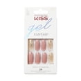 thumbnail image 1 of KISS Gel Fantasy - Fake Nails, 28 Count, Short, 1 of 7