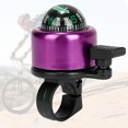 thumbnail image 4 of Bangcool Bike Bell Mini 2 in 1 Compass Aluminium Alloy Cycling Handlebar Bell Bicycle Ring for Travel Riding, 4 of 10