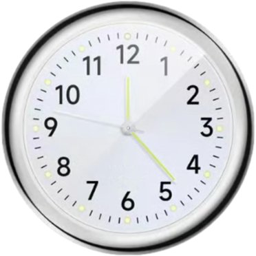 Gift-Luminous Decoration Mini Clock for Car/Motorcycle/Sewing Machine, Luminous Decoration Mini Clock for Car, with Air Vent Clip