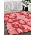 thumbnail image 3 of Ahgly Company Tapis d'Intérieur Rectangulaire Transitionnel Lavable à la Machine, Corail Clair Rose, 8 Pieds x 10 Pieds, 3 of 7