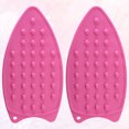 thumbnail image 4 of 2 Pcs Tapis de Protection Épais en Silicone pour Fer, Tapis de Repos Imperméable, Tapis de Repassage Antidérapant (Rosé), 4 of 9