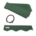 thumbnail image 2 of ALEKO Retractable Motorized Patio Awning 20x10 ft, Green Color, 2 of 9