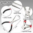 thumbnail image 4 of 10 Pcs Metal DIY Model Tool Sets Tab Edge Cylinder Cone Shape Bending Assist Tools for 3D Metal Puz, 4 of 5