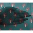 thumbnail image 4 of oneOone Viscose Chiffon Fabric Floral & Flying Swan Block Fabric Prints By Yard 42 Inch Wide, 4 of 4