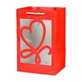 thumbnail image 2 of Wzzjkit Day Gift for Girlfriend Flower Tote Bag Transparent Window Opening Gift Bag, 2 of 6