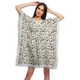thumbnail image 1 of Moomaya Robe Courte de Caftan de Plage, Robe de Couverture Imprimée, Kaftan pour Femmes, Tenue de Plage, Couverture, 1 of 4