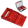 thumbnail image 2 of Aluminum Alloy Setup Bars, 100mm Length 9 Sizes Multifunctional Height Gauge Set  For Woodwork Measurement, 2 of 8