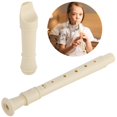 thumbnail image 3 of Flûte à Bec Soprano Blockflöte avec Sac de Rangement, Flûte à Bec en Plastique Style Allemand Touche C de Doigt Baroque, Instrument Flûte à Bec pour Adultes Débutants, 3 of 8