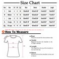 thumbnail image 3 of Qertyioot Chemises à Manches Longues pour Femmes, Mode Femmes Confortable Décontracté Chandail à Lettres Imprimé T-Shirt à Col Rond Blouse Hauts, 3 of 4