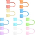 thumbnail image 5 of Straw Accessory Set Silicone Cover for Reusable Drinking for Travel Picnics Fitness Parties and Decoration, 5 of 5
