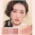 thumbnail image 4 of EGNMCR Blush Color Powder Blusher Nude Makeup Natural Matte Orange Lasting Rouge Makeup blusher dish, 4 of 9