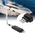thumbnail image 3 of Dual Channel AIS Receiver USB Output with Antenna Stainless Steel Foldable Portable for Boat Marine, 3 of 5