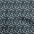 thumbnail image 1 of oneOone Velvet Navy Blue Fabric Asian Floral Craft Projects Decor Fabric Printed By The Yard 58 Inch Wide, 1 of 4