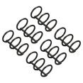 thumbnail image 1 of Unique Bargains Metal Binder Rings, Black, 6 Pack, 1 of 6