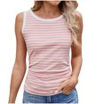 thumbnail image 2 of UPPADA Womens Shapewear Tank Top with Built In Bra Seamless Body Shaper Slimming Compression Camisole Tank Tops Seamless Cami Tank Top Stretch Comfy Soft Base Tees Pink,XXL, 2 of 7