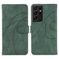 thumbnail image 2 of Flip Case For FOXDOCK Samsung Galaxy S21 Ultra Card Slots and Kickstand Function Skin Feel Leather, 2 of 5